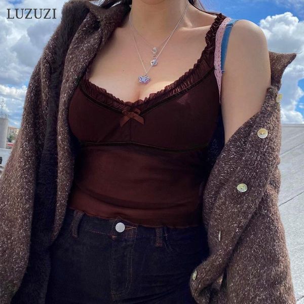 women's tanks & camis luzuzi brown v-neck mesh crop patchwork sleeveless women lace camisole summer slim elastic cropped, White
women's tanks & camis luzuzi brown v-neck mesh crop patchwork sleeveless women lace camisole summer slim elastic cropped, White