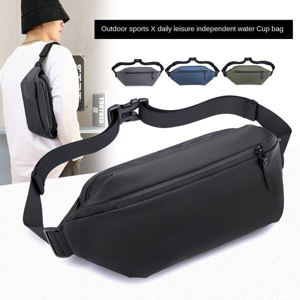 men's running sports outdoor leisure personal waist bag shoulder messenger multifunctional waterproof chest bags
men's running sports outdoor leisure personal waist bag shoulder messenger multifunctional waterproof chest bags