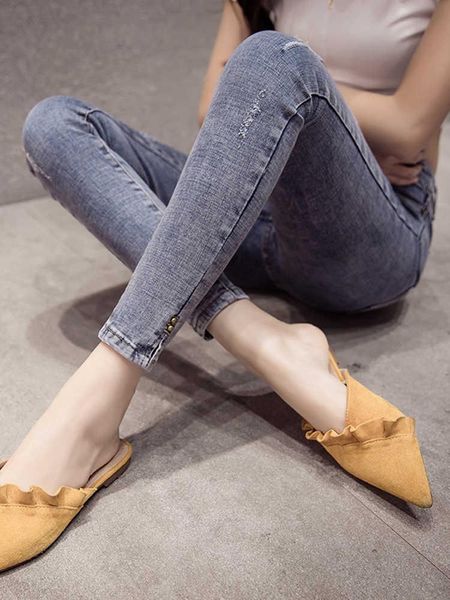 women's jeans net red high waist summer wear 2021 korean tight pierced light blue slim leg pants
women's jeans net red high waist summer wear 2021 korean tight pierced light blue slim leg pants