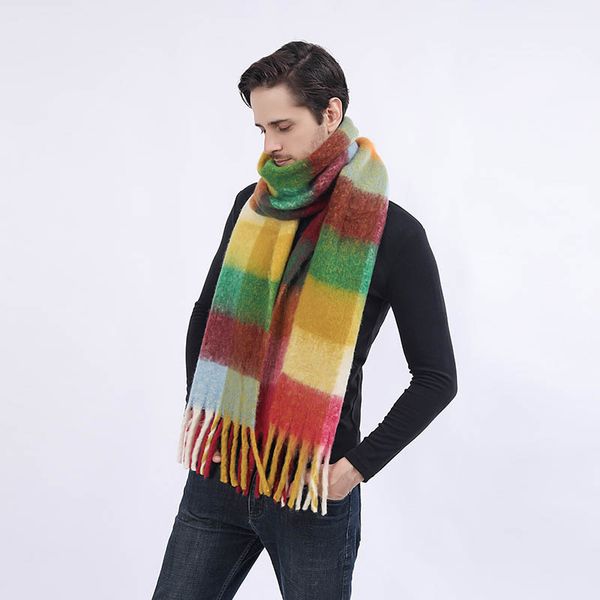 extra long soft warm scarf with tassels bright colors plaid stripe cloth scarves 250cm*36cm, Blue;gray
extra long soft warm scarf with tassels bright colors plaid stripe cloth scarves 250cm*36cm, Blue;gray