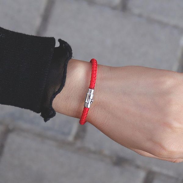 tennis 2021 lucky red rope bracelet handmade braided keel thread men women braclet kids magnetic buckle braslet simple jewelry bijoux, Golden;silver
tennis 2021 lucky red rope bracelet handmade braided keel thread men women braclet kids magnetic buckle braslet simple jewelry bijoux, Golden;silver