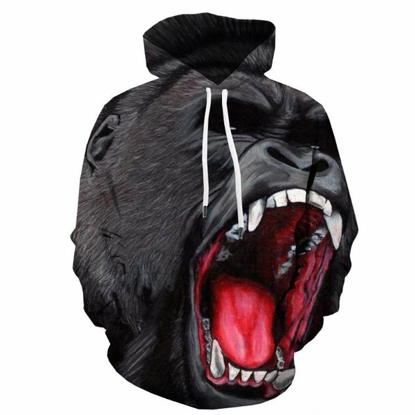 men's hoodies & sweatshirts 3d orangutan hoodie men animal hooded casual hip hop printed harajuku hoody anime funny winter fashion, Black
men's hoodies & sweatshirts 3d orangutan hoodie men animal hooded casual hip hop printed harajuku hoody anime funny winter fashion, Black