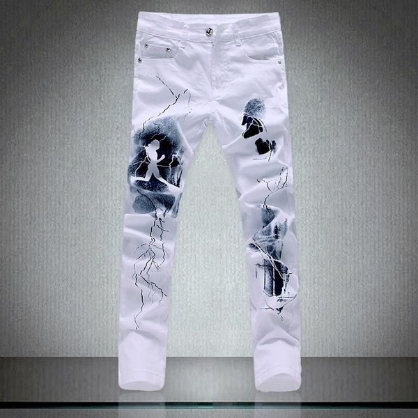 men's jeans shzq men casual denim long design korean style stretch slim fit white print fashion dropship plus size 28-4, Blue
men's jeans shzq men casual denim long design korean style stretch slim fit white print fashion dropship plus size 28-4, Blue