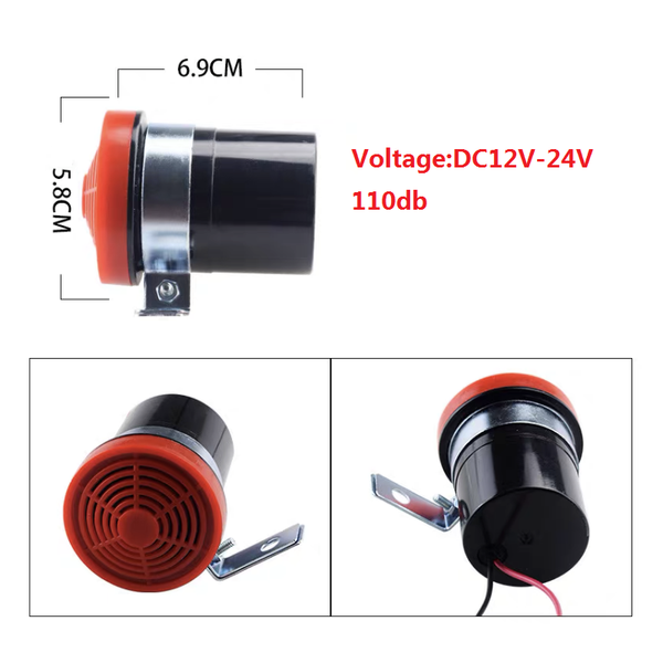 other auto electronics 12-36v 110db car reversing alarm reverse beeper speaker back up vehicle siren warn warning waterproof horn accessorie
other auto electronics 12-36v 110db car reversing alarm reverse beeper speaker back up vehicle siren warn warning waterproof horn accessorie