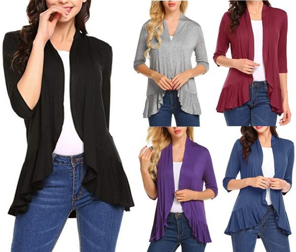 2021 european and american women's autumn new selling solid color cardigan top, White
2021 european and american women's autumn new selling solid color cardigan top, White