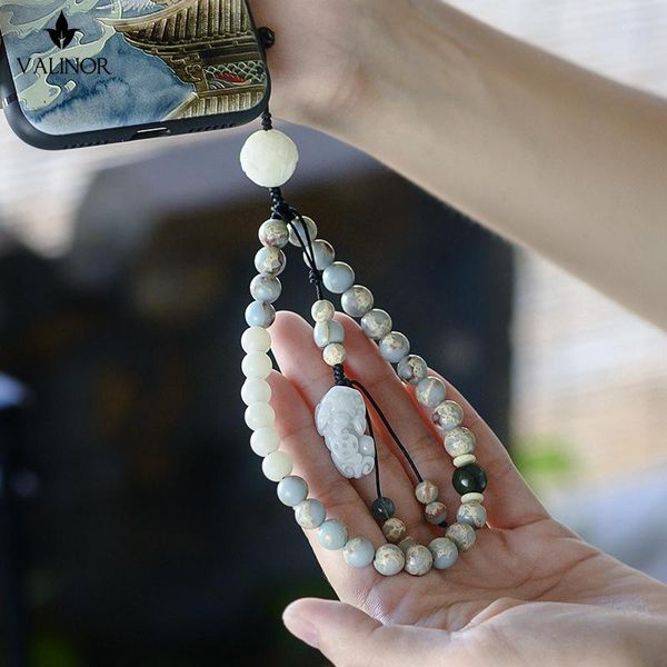 shoushan stone sling pendant creative personality mobile phone lanyard/mobile chain a052 charm bracelets, Golden;silver
shoushan stone sling pendant creative personality mobile phone lanyard/mobile chain a052 charm bracelets, Golden;silver