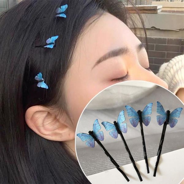 hair clips & barrettes 4pcs fantasy blue butterfly hairgrips wave hairpins head decorations jewelry for women gilrs bridal, Golden;silver
hair clips & barrettes 4pcs fantasy blue butterfly hairgrips wave hairpins head decorations jewelry for women gilrs bridal, Golden;silver