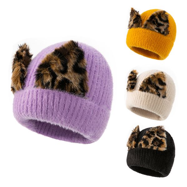 fashion winter warm hats lady woolen hat solid color plush ear knitted hatzc574, Yellow
fashion winter warm hats lady woolen hat solid color plush ear knitted hatzc574, Yellow