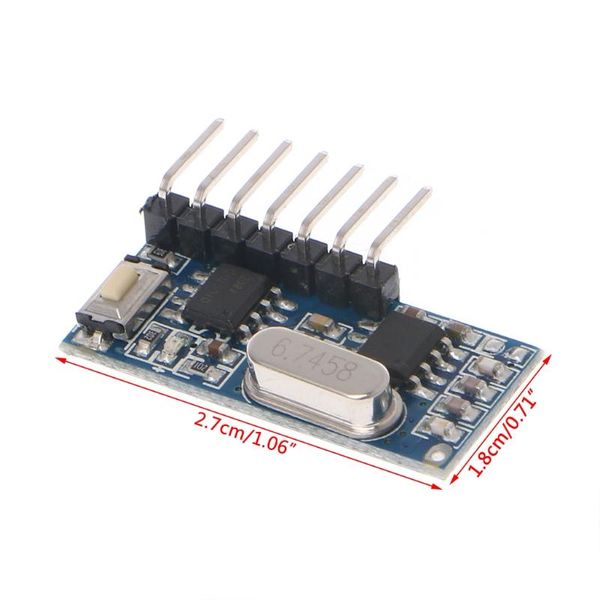 mhz rf code learning receiver module 1527 wireless decoder 4 output channel for remote control led modules
mhz rf code learning receiver module 1527 wireless decoder 4 output channel for remote control led modules