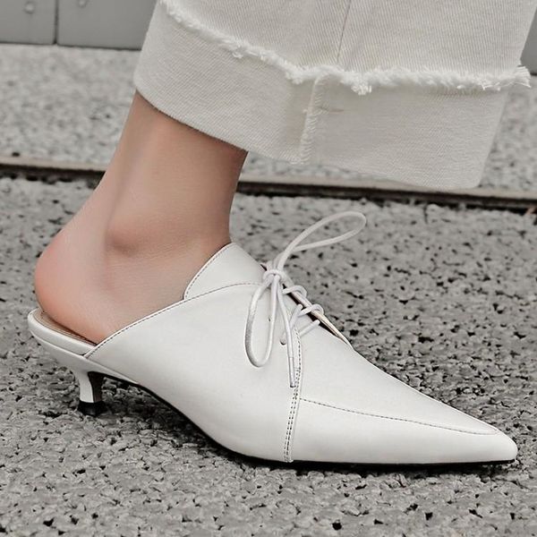 dress shoes kmeioo cowskin women spring summer mule kitten mules female pointed toe kittens office slingback pumps, Black
dress shoes kmeioo cowskin women spring summer mule kitten mules female pointed toe kittens office slingback pumps, Black