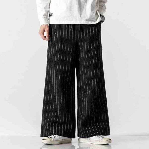 men's pants striped men harem fashion man casual loose cotton linen male trousers 5xl drop sodt, Black
men's pants striped men harem fashion man casual loose cotton linen male trousers 5xl drop sodt, Black