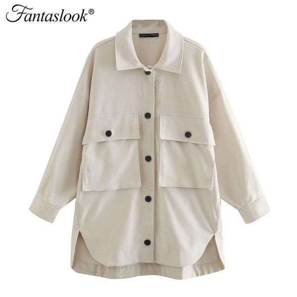 women's jackets shirt women jacket coat vintage oversized asymmetric casual pockets coats female solid long sleeve outerwear winter, Black;brown
women's jackets shirt women jacket coat vintage oversized asymmetric casual pockets coats female solid long sleeve outerwear winter, Black;brown