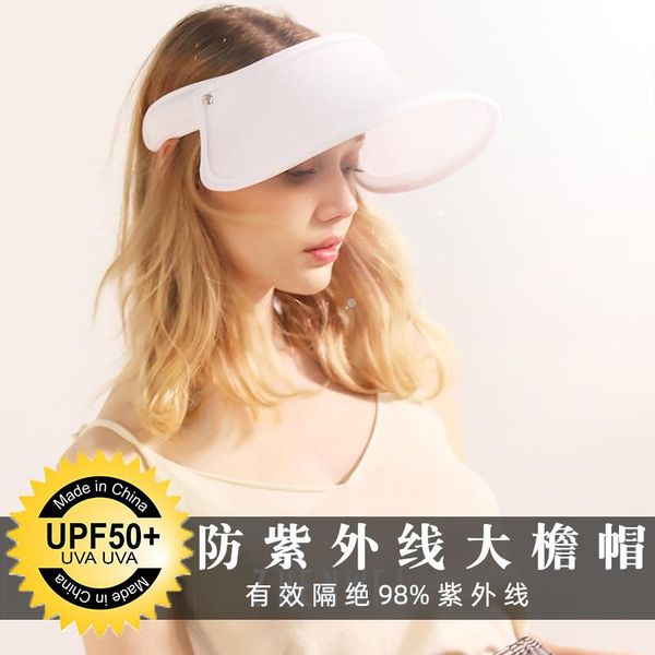 sunshade hat for female summer sun protection white empty uv hair band clip no wide brim hats, Blue;gray
sunshade hat for female summer sun protection white empty uv hair band clip no wide brim hats, Blue;gray