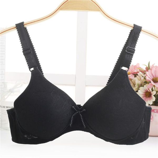 bras plus large size tissue without rims bra comfortable adjustment gathered solid color cotton, Red;black
bras plus large size tissue without rims bra comfortable adjustment gathered solid color cotton, Red;black