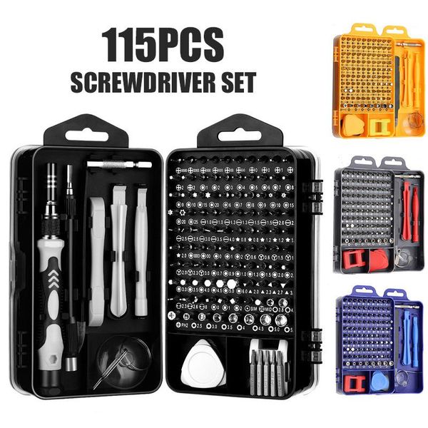 hand tools screwdriver set 115 in 1 precision bit kit magnetic torx mobile phone computer repair manual tool box
hand tools screwdriver set 115 in 1 precision bit kit magnetic torx mobile phone computer repair manual tool box