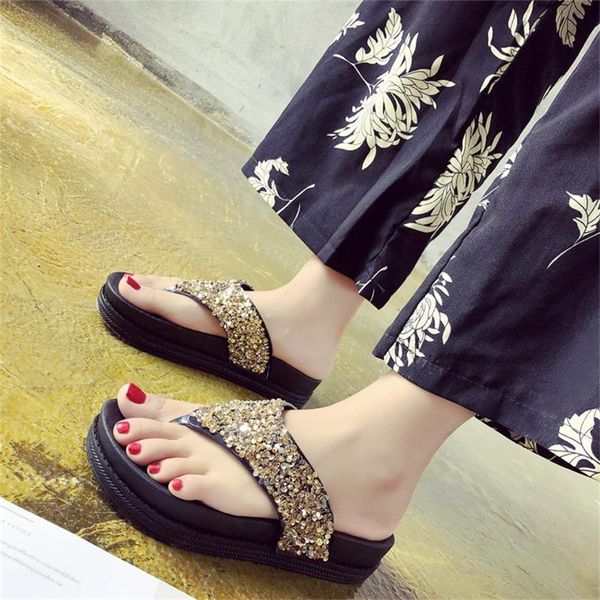 slippers sequin platform flip flops women slipper shoes fashion slipers chanclas de plataforma black sandals
slippers sequin platform flip flops women slipper shoes fashion slipers chanclas de plataforma black sandals