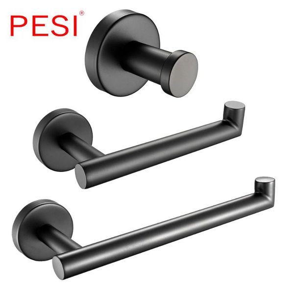 bath accessory set wholesale 304sus bathroom accessories hardware robe hook towel rail rack ring bar shelf paper holder ,matte black.
bath accessory set wholesale 304sus bathroom accessories hardware robe hook towel rail rack ring bar shelf paper holder ,matte black.