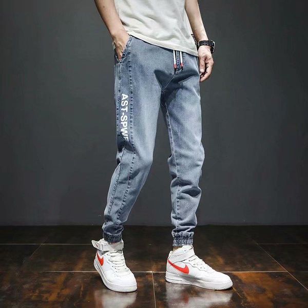 men's jeans blue baggy drawstring waist men streetstyle elastic-pants-mouth kpop clothes hip hop harajuku s-5xl plus size
men's jeans blue baggy drawstring waist men streetstyle elastic-pants-mouth kpop clothes hip hop harajuku s-5xl plus size