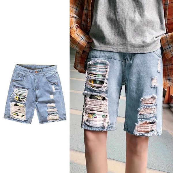 men's shorts hip hop gargo jeans men summer high street short pants punk funny ripped trousers fashion mens cargo, White;black
men's shorts hip hop gargo jeans men summer high street short pants punk funny ripped trousers fashion mens cargo, White;black