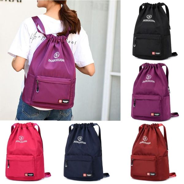backpack fashion womensolid drawstring large capacity nylon travel bag mochilas escolares para adolescentes#xb40
backpack fashion womensolid drawstring large capacity nylon travel bag mochilas escolares para adolescentes#xb40