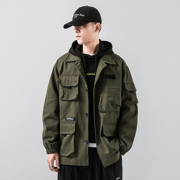 men's jackets mens spring autumn cotton outdoors jacket men casual travels windbreaker coat washed outerwear male clothes, Black;brown
men's jackets mens spring autumn cotton outdoors jacket men casual travels windbreaker coat washed outerwear male clothes, Black;brown