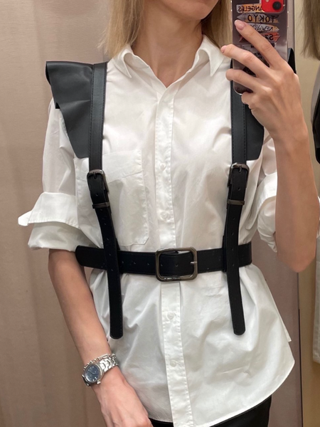 punk women harness belt gothic accessories goth clothes seks leather harness fashion edgy bondage suspenders sexi, Black;white
punk women harness belt gothic accessories goth clothes seks leather harness fashion edgy bondage suspenders sexi, Black;white