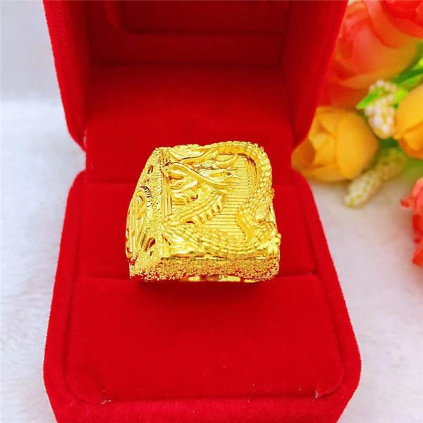 cluster rings luxury gold 14k ring for men wedding engagement anniversary delicate dragon pattern yellow jewelry birhtday gifts, Golden;silver
cluster rings luxury gold 14k ring for men wedding engagement anniversary delicate dragon pattern yellow jewelry birhtday gifts, Golden;silver