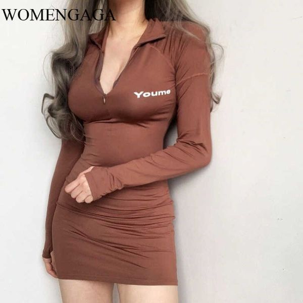 womengaga autumn winter fashion small turn-down collar zipper casual show thin buttock long sleeve mini dress u9qj 210603, Black;gray
womengaga autumn winter fashion small turn-down collar zipper casual show thin buttock long sleeve mini dress u9qj 210603, Black;gray