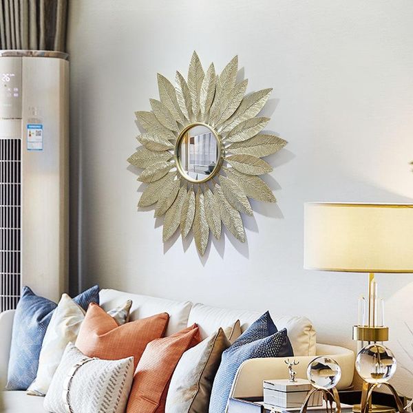 light luxury living room decorative mirror background wall wrought iron fireplace ark circular handmade mural objects & figurines
light luxury living room decorative mirror background wall wrought iron fireplace ark circular handmade mural objects & figurines