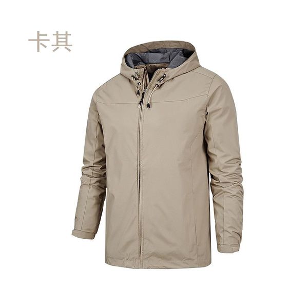 spring and autumn jacket men's casual street windbreaker hoodie zipper thin sports jackets, Black;brown
spring and autumn jacket men's casual street windbreaker hoodie zipper thin sports jackets, Black;brown