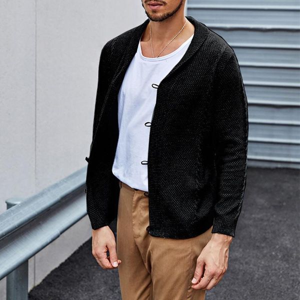 men's sweaters solid color knit cardigan autumn winter cotton sweater coat fashion streetwear man 2021 brand cardigans clothing, White;black
men's sweaters solid color knit cardigan autumn winter cotton sweater coat fashion streetwear man 2021 brand cardigans clothing, White;black