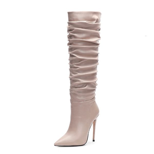 coolcept knee boots fashion brand winter autumn shoes women pointed toe high heels party footwear size 34-45 izsy, Black
coolcept knee boots fashion brand winter autumn shoes women pointed toe high heels party footwear size 34-45 izsy, Black