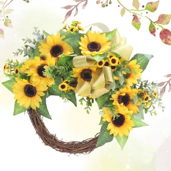 1pc front door decoration sun flower greenery garland sunflower ornament wreath (yellow without bowknot) curtain & drapes
1pc front door decoration sun flower greenery garland sunflower ornament wreath (yellow without bowknot) curtain & drapes