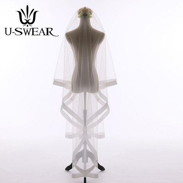 bridal veils mesh sheer women wedding waltz veil ribbon edge one layer accessories short, Black
bridal veils mesh sheer women wedding waltz veil ribbon edge one layer accessories short, Black