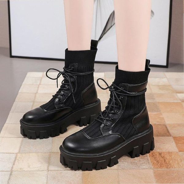 women's real soft leather nude ankle boots ladies british style spring winter 2021 casual shoes female short fashion, Black
women's real soft leather nude ankle boots ladies british style spring winter 2021 casual shoes female short fashion, Black