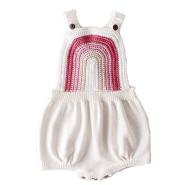 0-2 years old summer cute rainbow strap baby cotton knitting romper children's sleeveless jumpsuit clothing 210417, Blue
0-2 years old summer cute rainbow strap baby cotton knitting romper children's sleeveless jumpsuit clothing 210417, Blue