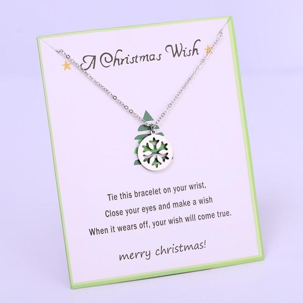 pendant necklaces christmas wish snowflake cross deer moose mother lover women men fashion jewelry drop, Silver
pendant necklaces christmas wish snowflake cross deer moose mother lover women men fashion jewelry drop, Silver