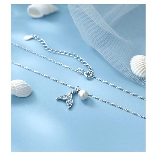 pendant necklaces fashion women's s9235 silver-plated niche pearl fishtail personalized sweet necklace gift xl126
pendant necklaces fashion women's s9235 silver-plated niche pearl fishtail personalized sweet necklace gift xl126