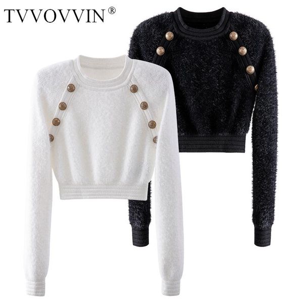 women's sweaters tvvovvin black women sweater white short pullovers vintage casual all match knit fashion gtau, White;black
women's sweaters tvvovvin black women sweater white short pullovers vintage casual all match knit fashion gtau, White;black