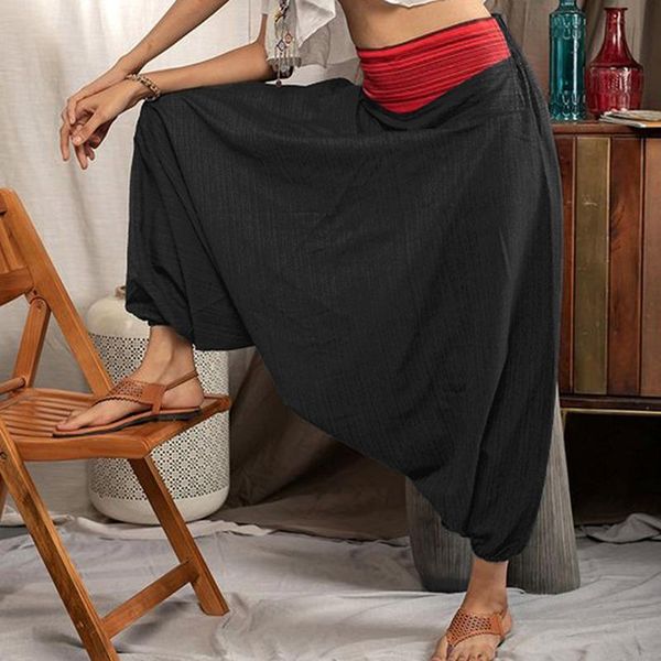 women's pants & capris 2021 boho womens summer print wide leg palazzo ladies holiday beach casual pocket thai trousers loose women, Black;white
women's pants & capris 2021 boho womens summer print wide leg palazzo ladies holiday beach casual pocket thai trousers loose women, Black;white