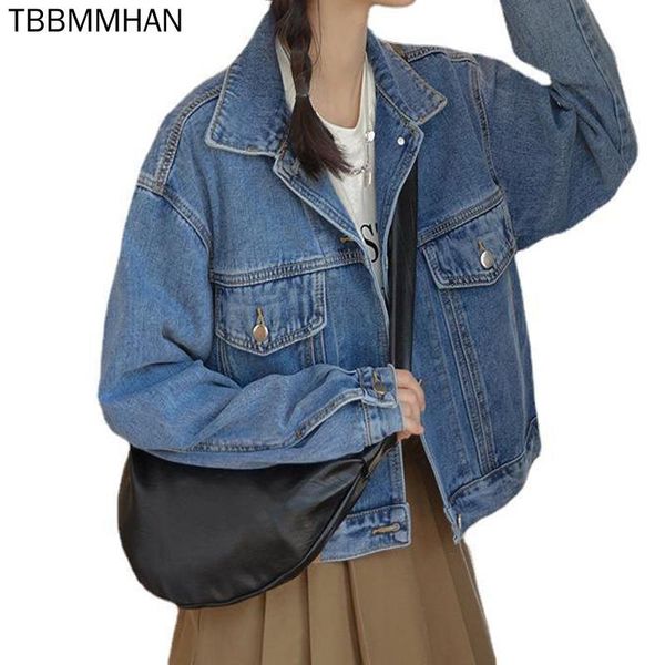 women's jackets 2021 spring autumn ins embroidery casual denim coat loose slimming jeans jacket women long sleeves fashion top, Black;brown
women's jackets 2021 spring autumn ins embroidery casual denim coat loose slimming jeans jacket women long sleeves fashion top, Black;brown