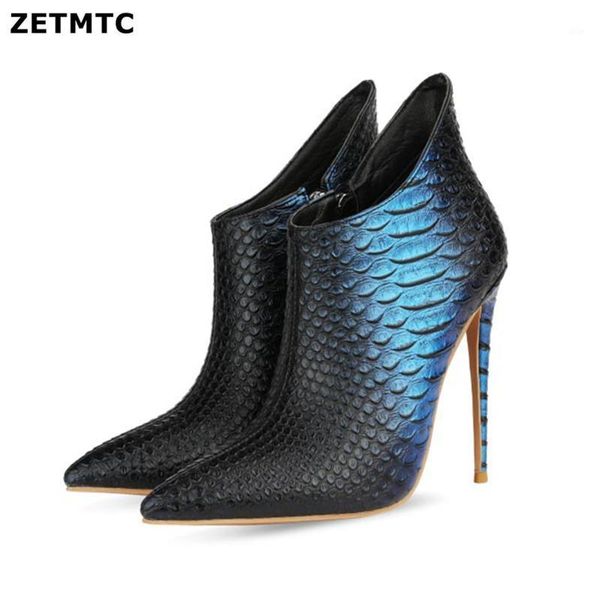 boots women ankle fashion snake print high heel pointed toe zipper autumn wintre ladies shoes big size 34-431, Black
boots women ankle fashion snake print high heel pointed toe zipper autumn wintre ladies shoes big size 34-431, Black