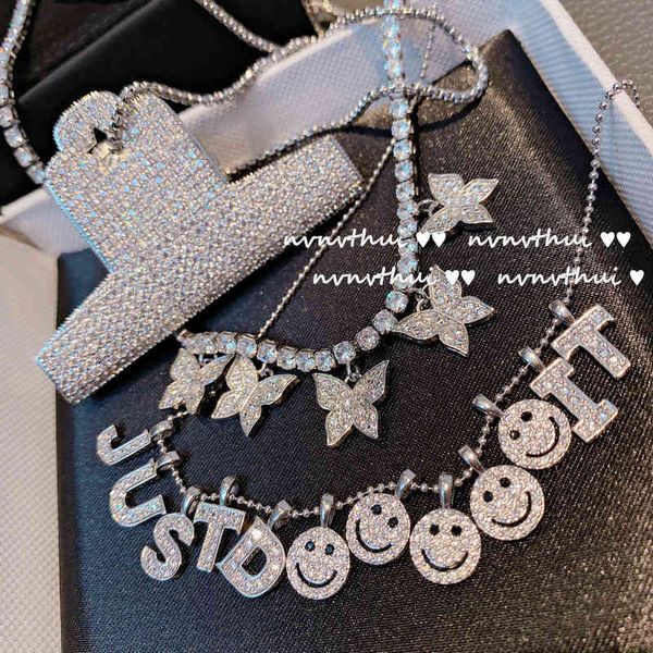 strands strings bright streamer smiley face necklace 18k platinum plated eight heart arrow zircon letter bone, Black
strands strings bright streamer smiley face necklace 18k platinum plated eight heart arrow zircon letter bone, Black