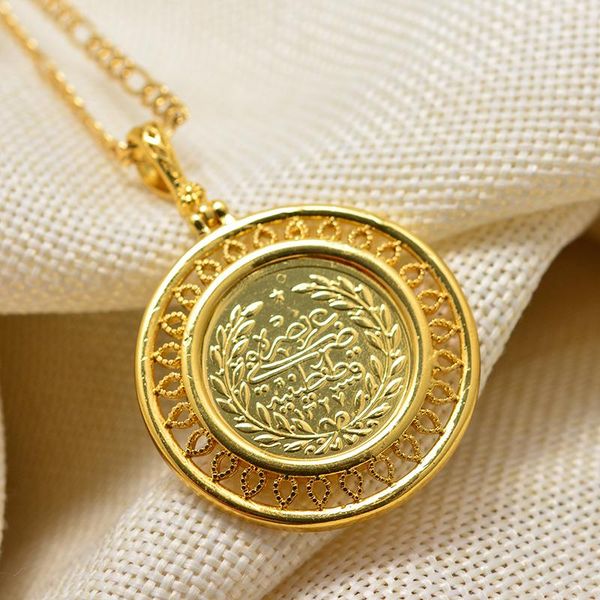 pendant necklaces middle east arab gold coin necklace jewelry for women man muslim islam turks color, Silver
pendant necklaces middle east arab gold coin necklace jewelry for women man muslim islam turks color, Silver