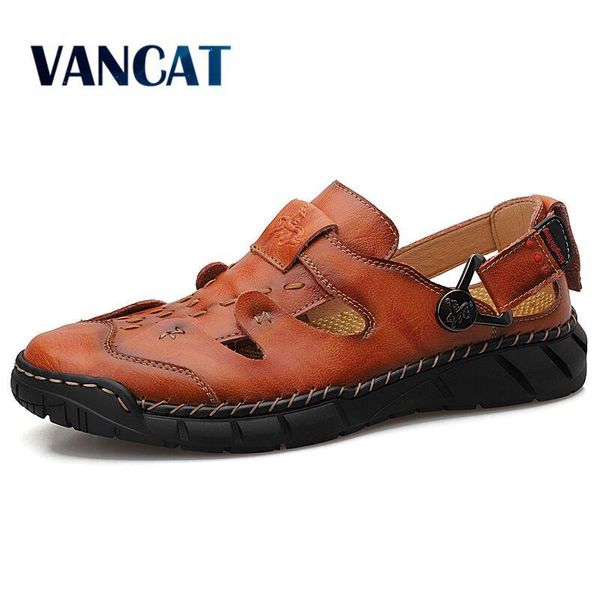sandals casual men soft comfortable summer genuine leather roman outdoor beach big size 38-50, Black
sandals casual men soft comfortable summer genuine leather roman outdoor beach big size 38-50, Black