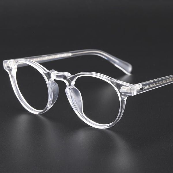 sunglasses gregory peck acetate eyeglass frames round glasses blue light blocking prescription women, White;black
sunglasses gregory peck acetate eyeglass frames round glasses blue light blocking prescription women, White;black