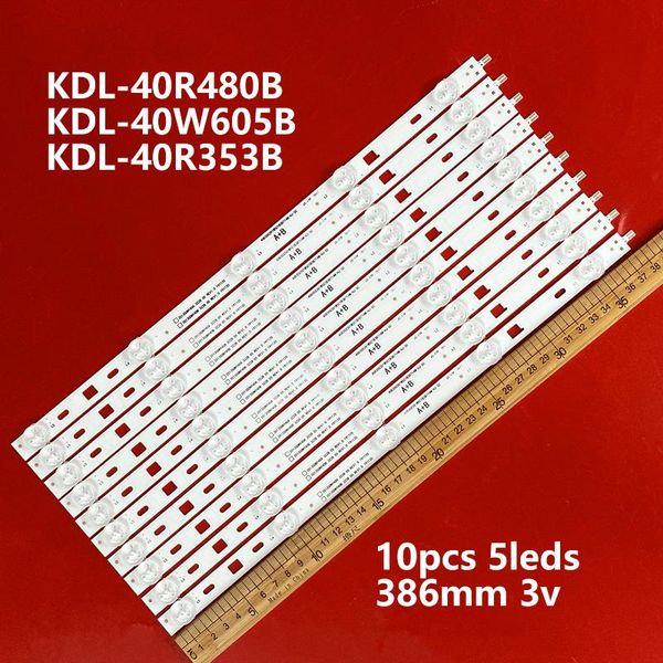 strips 1set=10pcs led backlight strip for sony kdl-40r480b kdl-40w605b ns4s400dnd01 kdl-40r353b samsung 2013sony40a 2013sony40b 3228
strips 1set=10pcs led backlight strip for sony kdl-40r480b kdl-40w605b ns4s400dnd01 kdl-40r353b samsung 2013sony40a 2013sony40b 3228