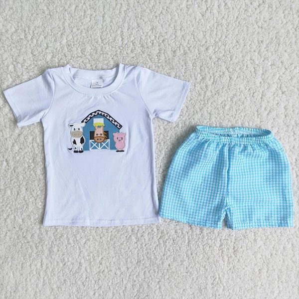 toddler boy outfits style fashion kids summer outfit tunic match shorts clothing set with farm pattern, White
toddler boy outfits style fashion kids summer outfit tunic match shorts clothing set with farm pattern, White