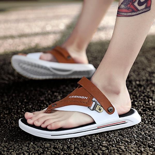 sandals men casual comfortable summer beach flat brown leather sandalias masculinos designer zapatos hombre, Black
sandals men casual comfortable summer beach flat brown leather sandalias masculinos designer zapatos hombre, Black