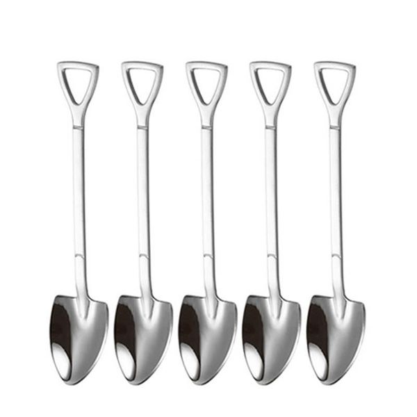 spoons 5pc creative stainless steel spoon retro shovel for ice cream tea-spoon tableware kitchen accessories
spoons 5pc creative stainless steel spoon retro shovel for ice cream tea-spoon tableware kitchen accessories